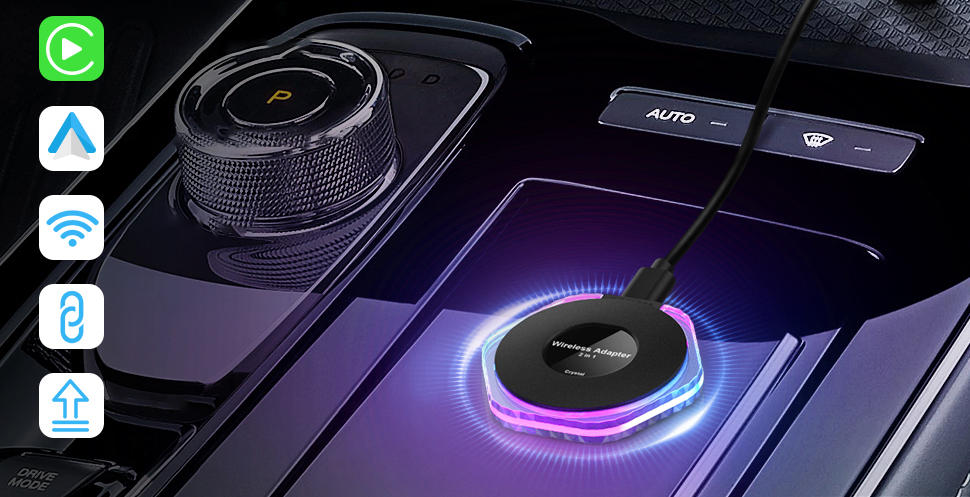 Praktický CarPlay  Android Auto adaptér